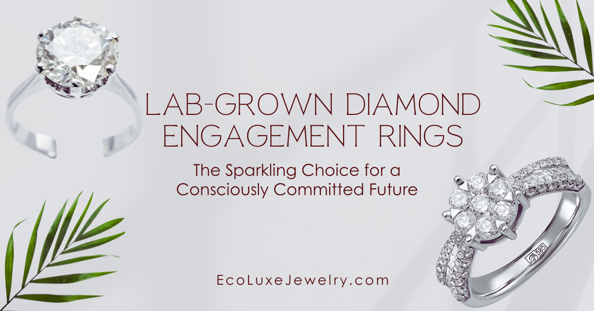 Lab-Grown Diamond Engagement Rings - post by EcoLuxe Jewelry
